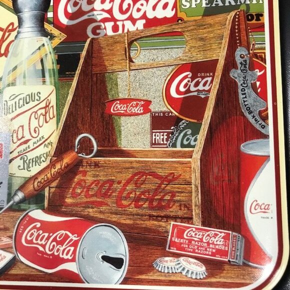 NWOT Vintage Coca-Cola Limited Edition 'Through the Years' Tray - Picture 5 of 13